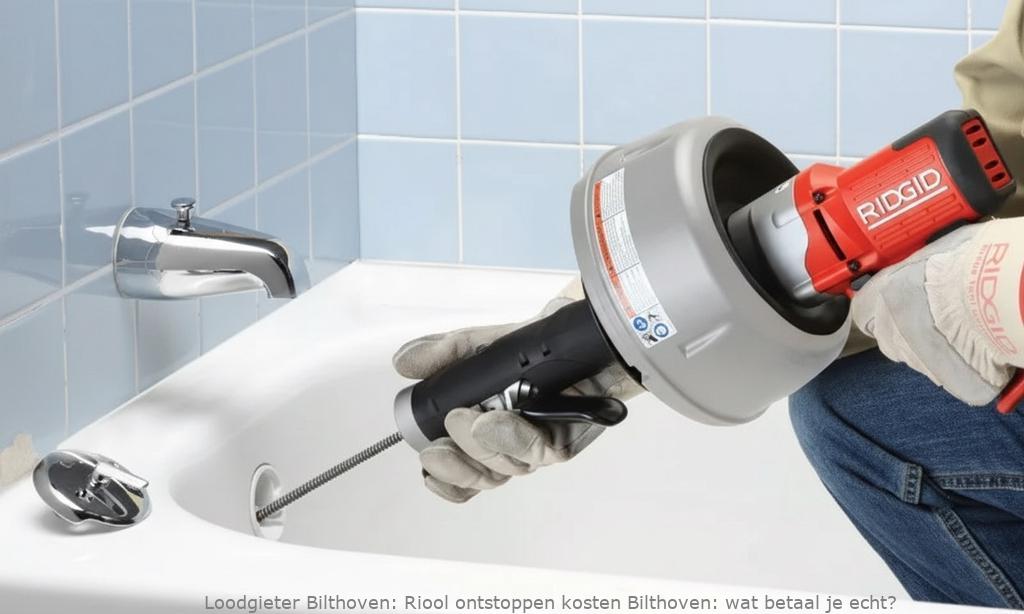 Riool Ontstoppen Kosten Bilthoven