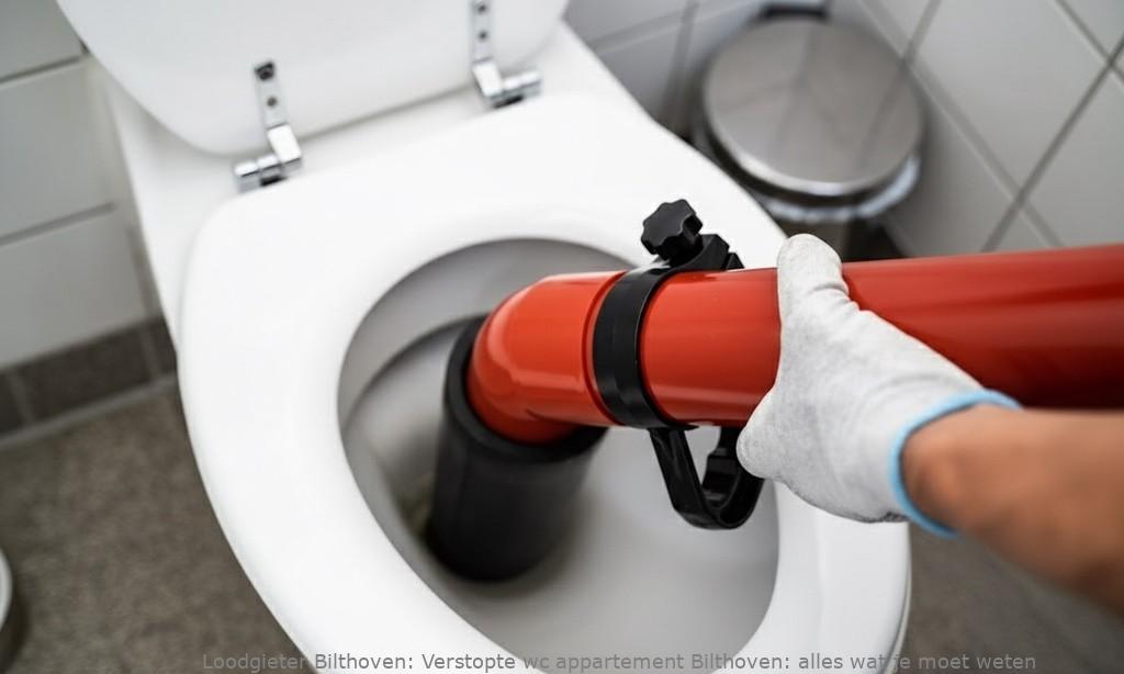 Verstopte Wc Appartement Bilthoven